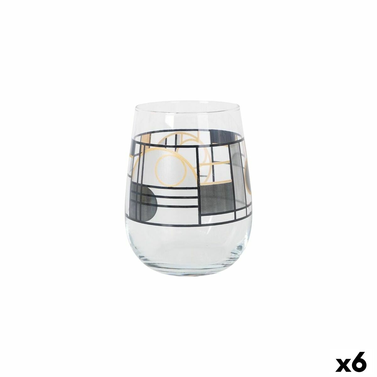 Set de Verres LAV GAIA 4 Pièces (6 Unités)
