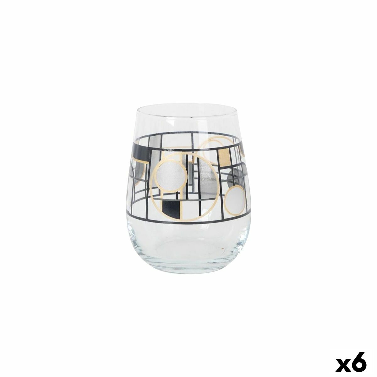 Set de Verres LAV GAIA 4 Pièces (6 Unités)