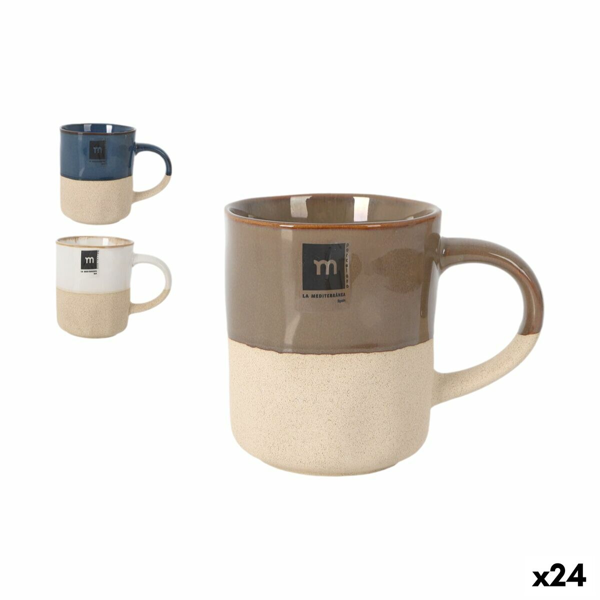 Tasse La Mediterránea Skyline 350 ml (24 Unités)
