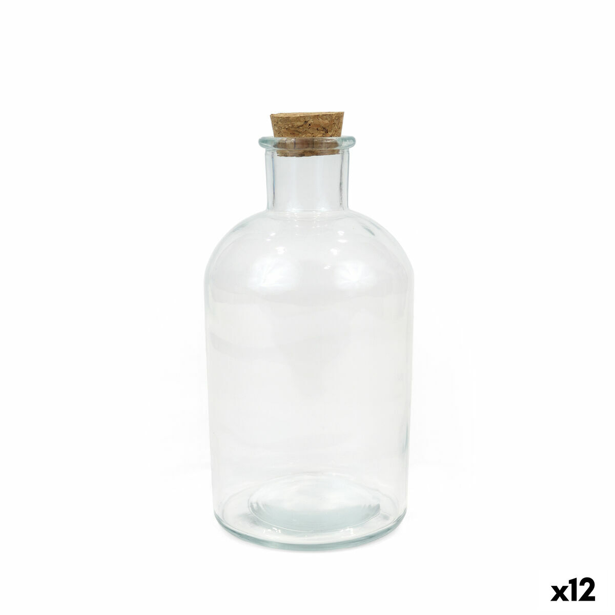 Bouteille en Verre La Mediterránea 1 L (12 Unités)