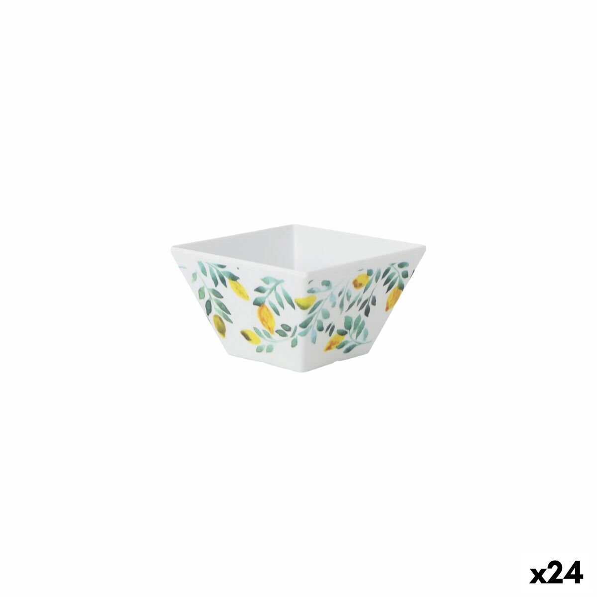 Bol pour Apéritifs La Mediterránea Citron 10 x 10 x 6 cm (24 Unités)