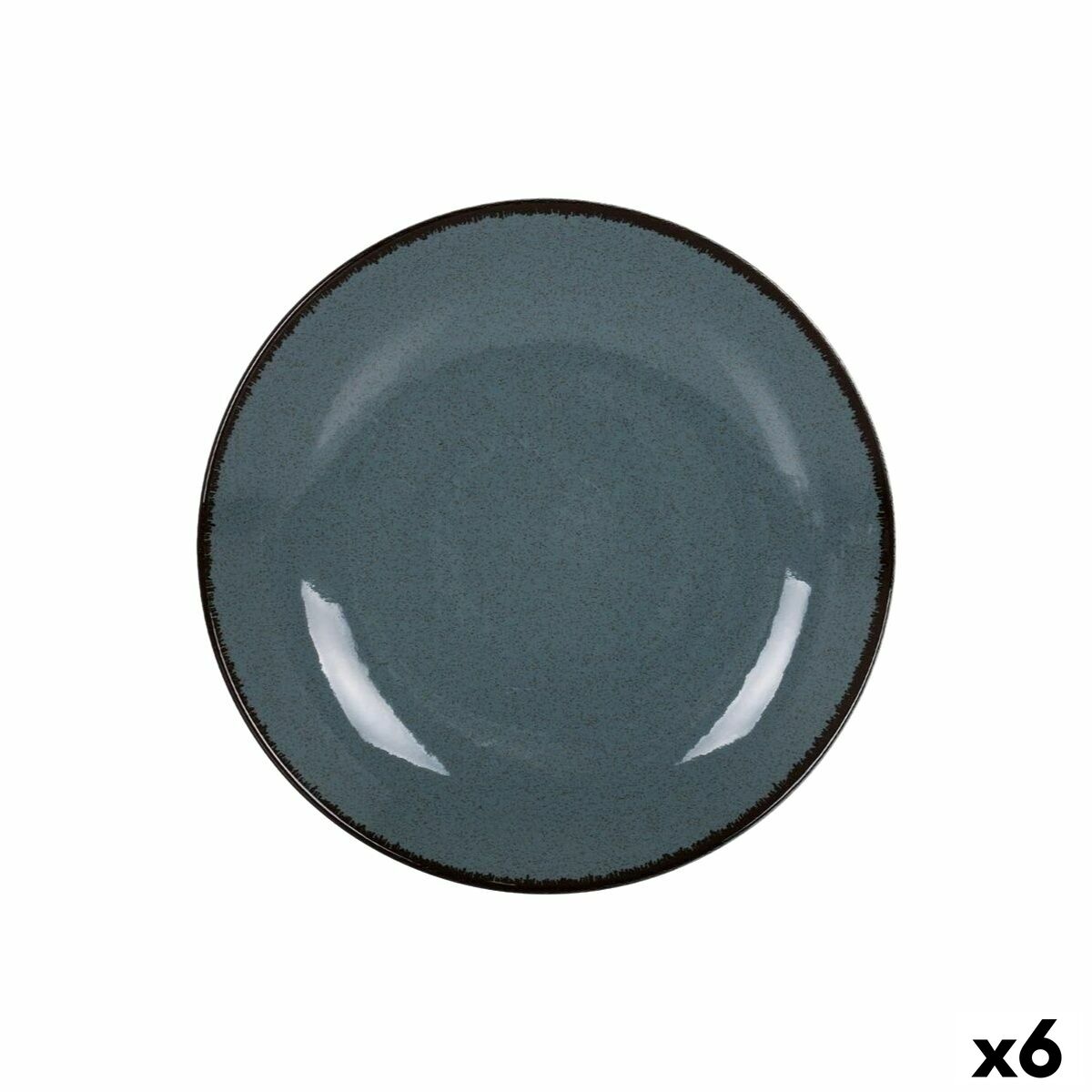 Plat à Gratin Santa Clara Bleu Ronde Ø 30 cm (6 Unités)