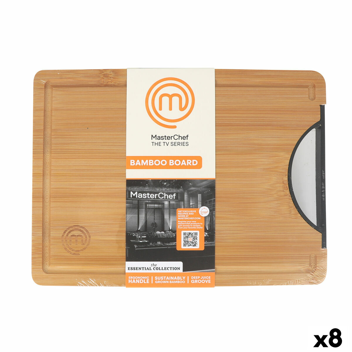 Planche à découper MasterChef 27 x 20 cm (8 Unités)