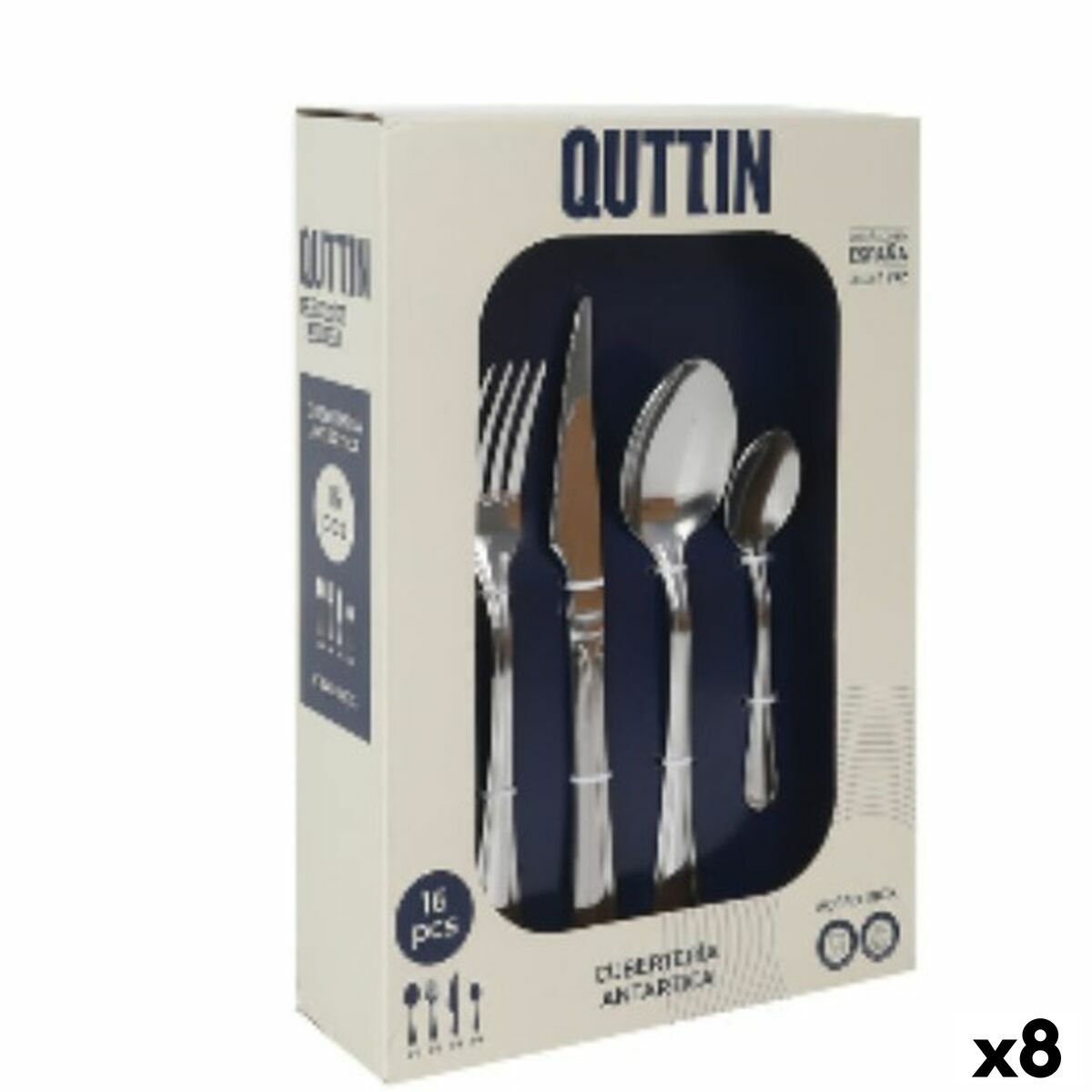 Couverts Quttin Antartica (8 Unités)