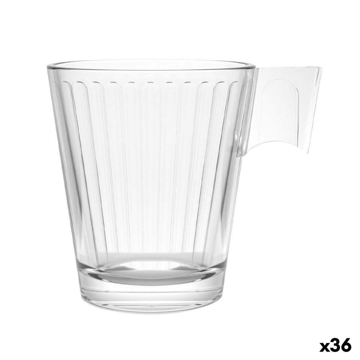 Lot de tasses La Mediterránea Napoli lineal 2 Pièces (36 Unités)