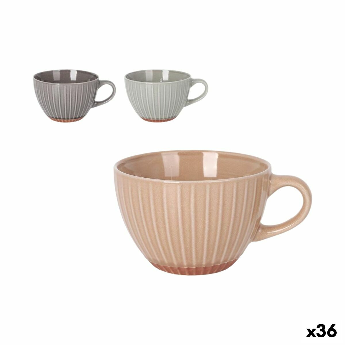 Tasse mug La Mediterránea Melody 450 ml (36 Unités)