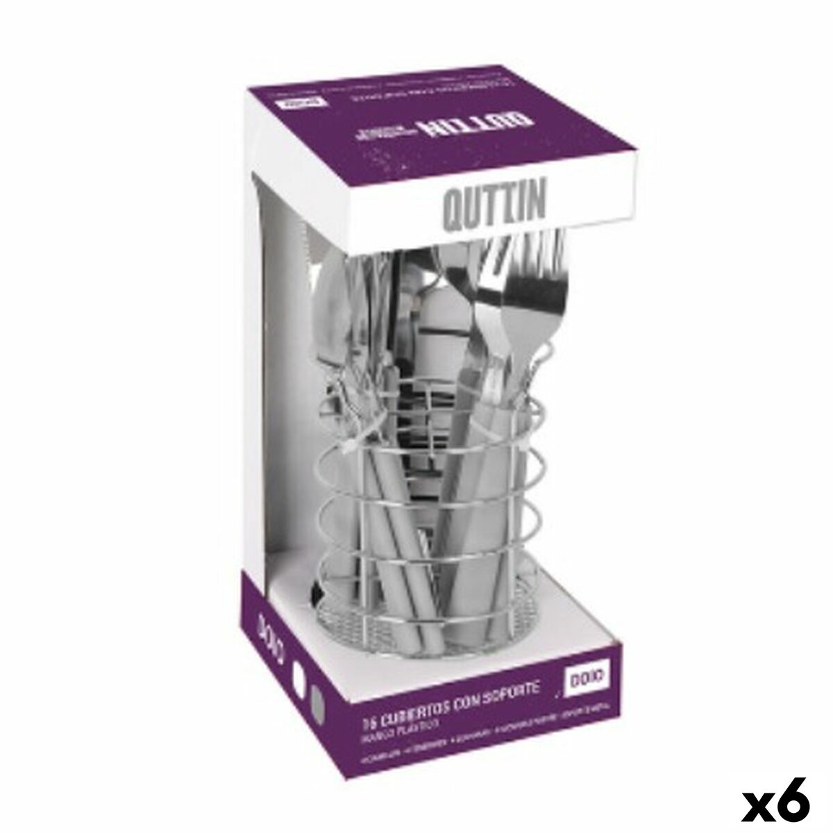 Couverts Quttin DOIO (6 Unités)