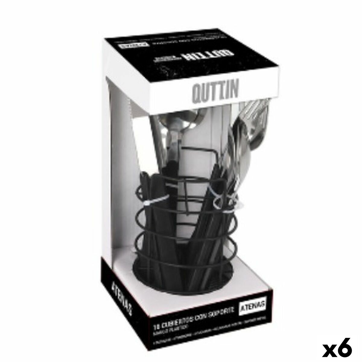 Couverts Quttin Atenas (6 Unités)