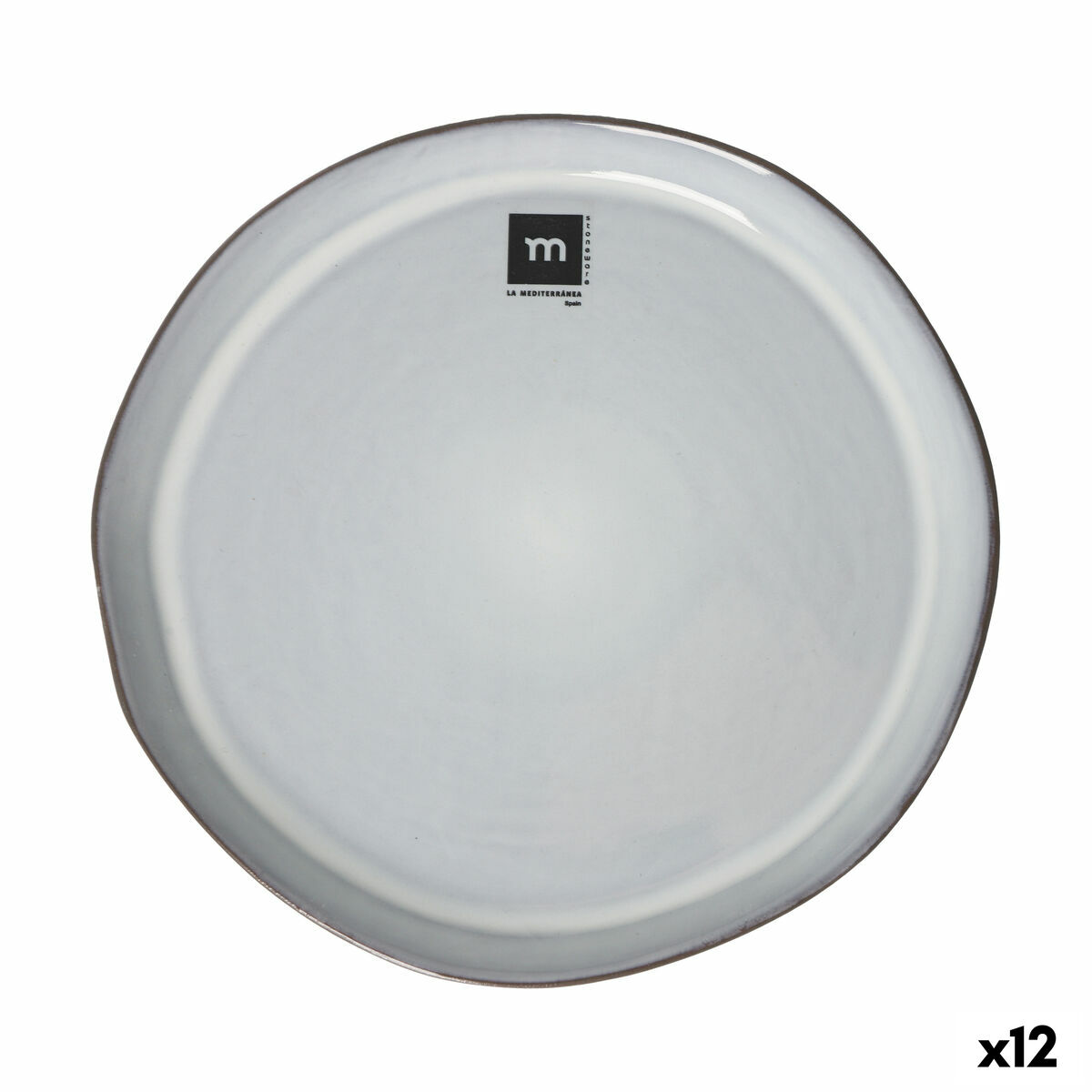 Assiette plate La Mediterránea Black clay