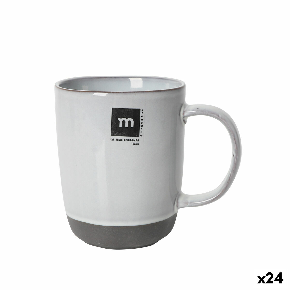 Tasse La Mediterránea Black clay (24 Unités)