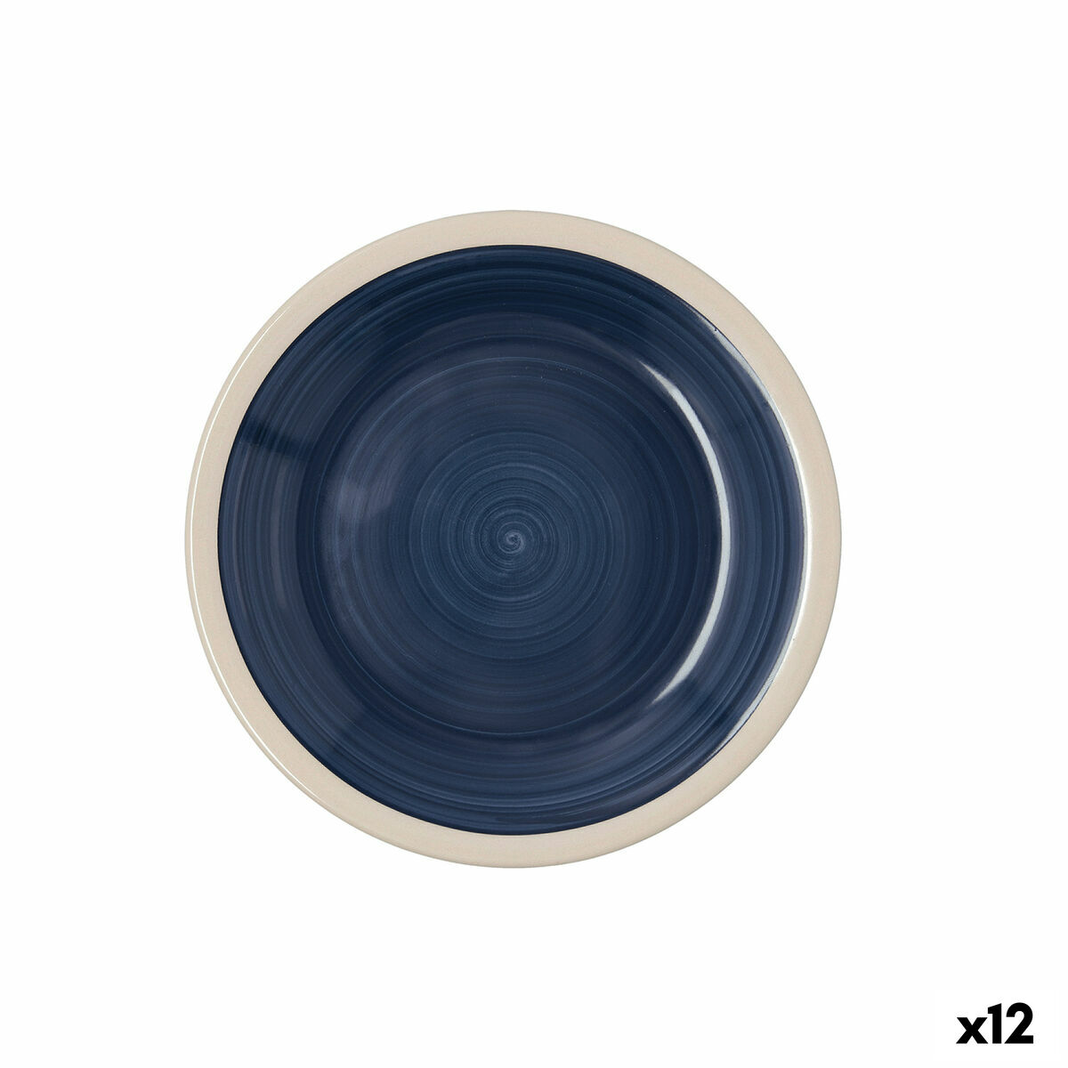 Assiette à dessert Quid Baltic Beige Céramique Ø 19 cm (12 Unités)