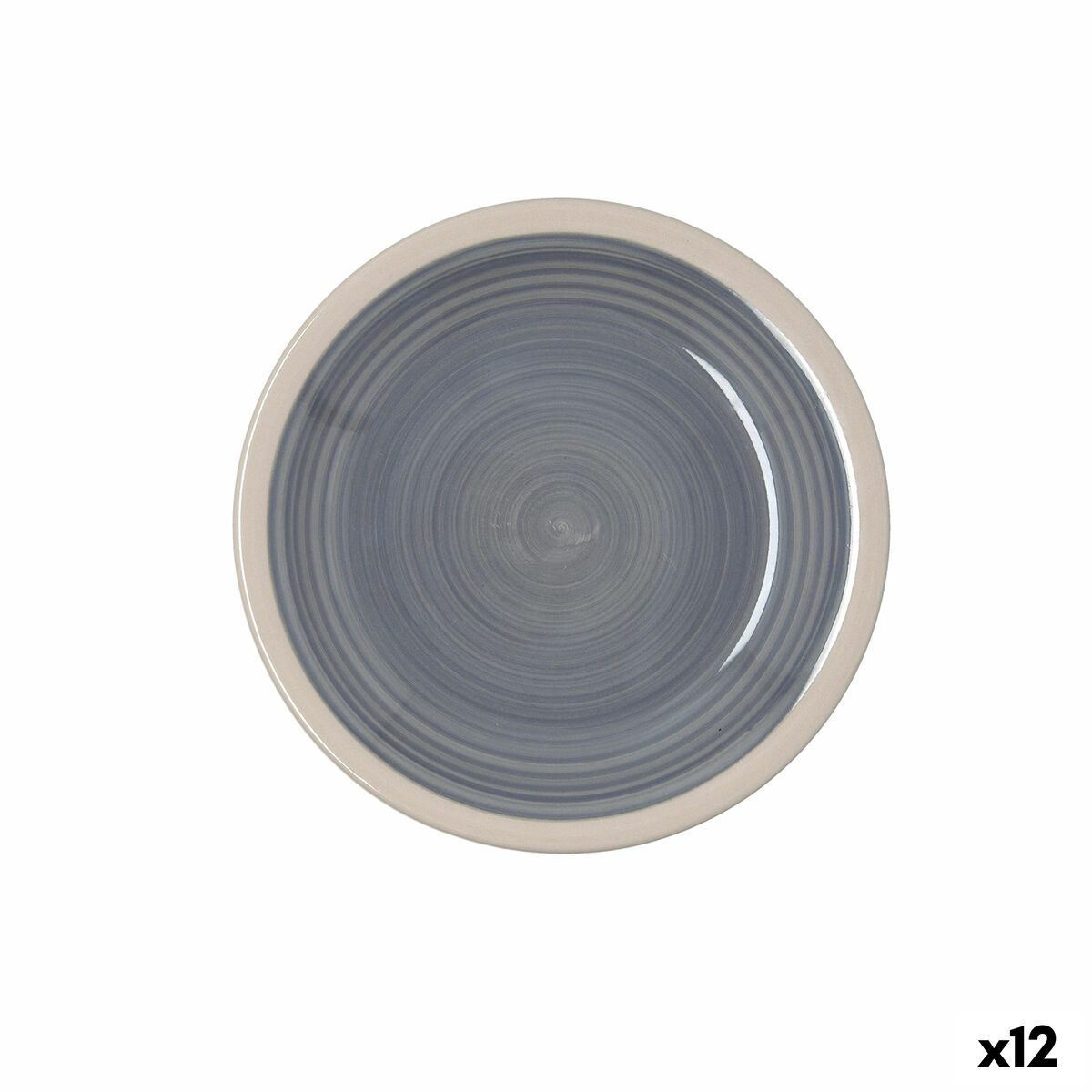 Assiette à dessert Quid Baltic Beige Céramique Ø 19 cm (12 Unités)