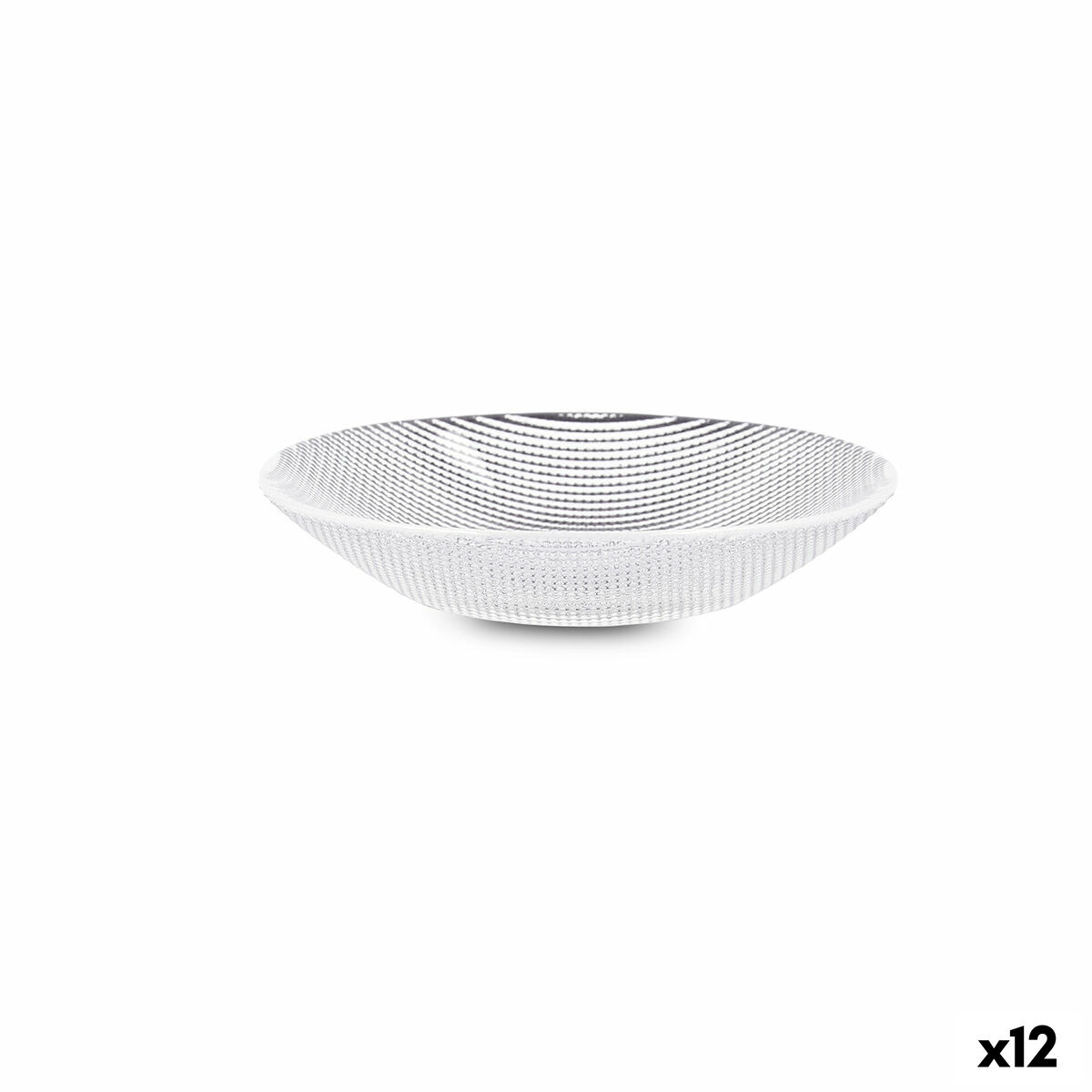 Assiette Quid Select Vidrio Transparent verre 13 x 2,5 cm (12 Unités)