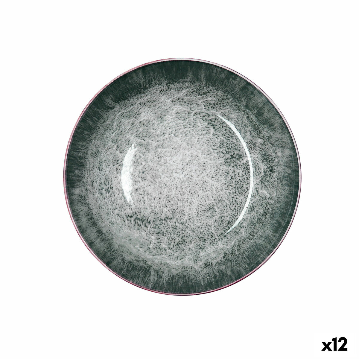 Βαθύ Πιάτο Bidasoa Stela Λευκό Κεραμικά Ø 20 cm (12 Μονάδες)