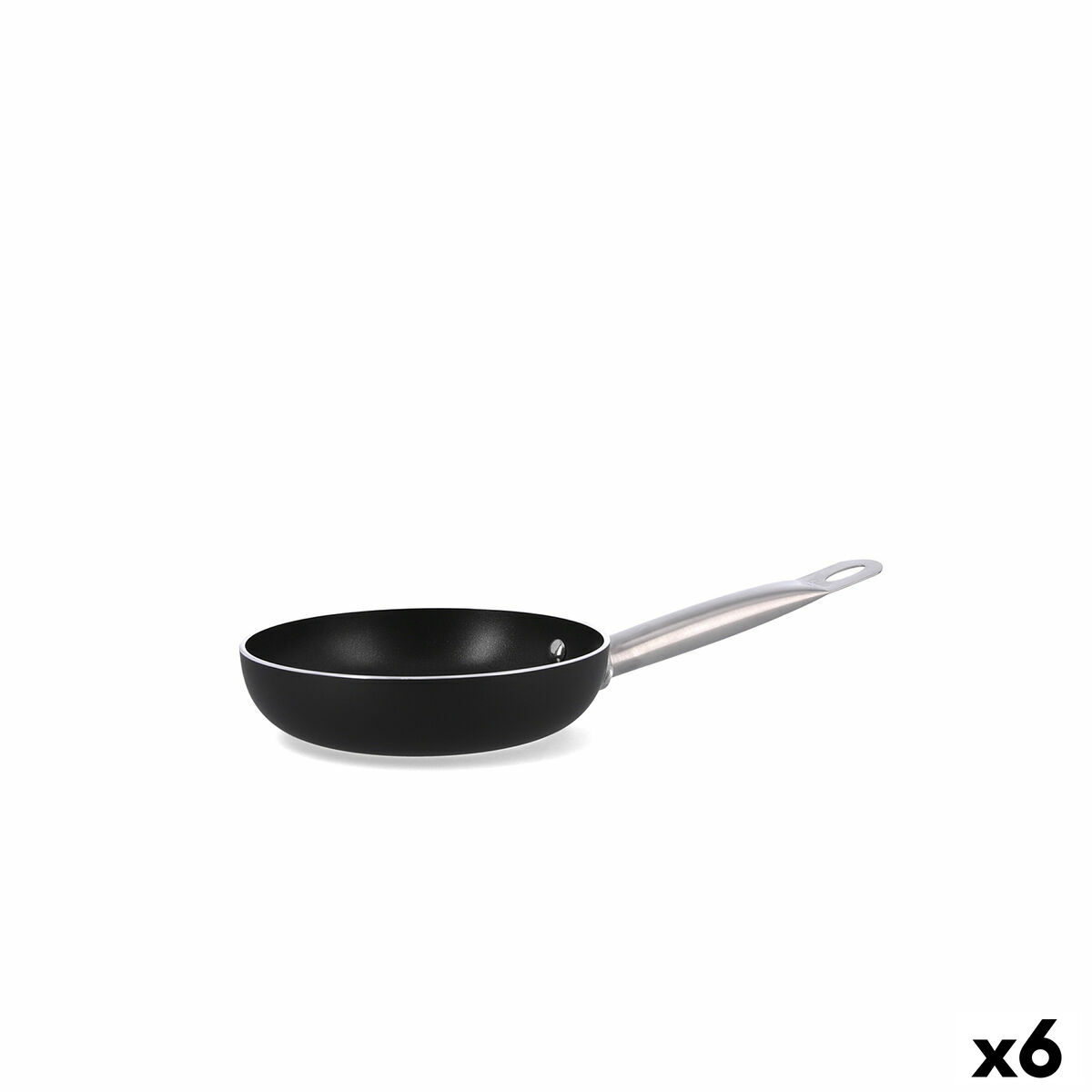 Poêle Quid Pro Chef Noir Métal Ø 18 cm (6 Unités)