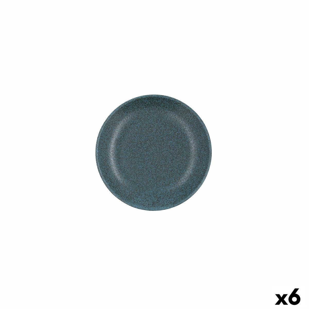 Assiette Bidasoa Element Hydrozero Bleu Céramique Ø 15 cm Pain (6 Unités)