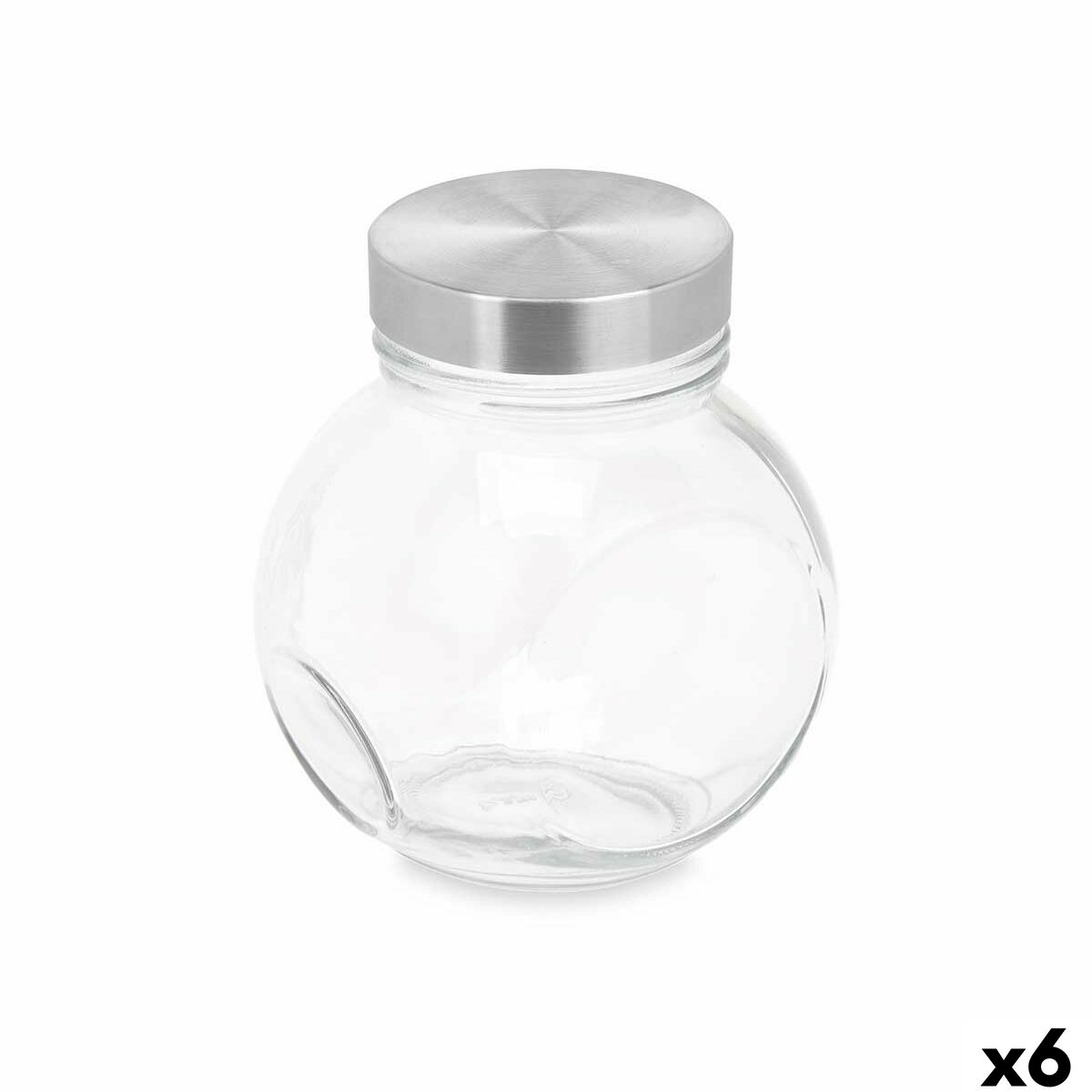 Bocal à biscuits Vivalto CW-74-4/TH6 Transparent verre 460 ml 10 x 11 x 10 cm (6 Unités)