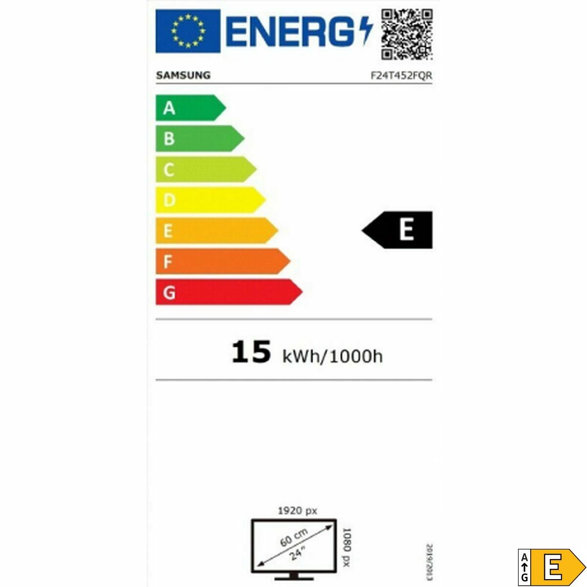 Picture of Monitor Samsung F24T452FQR Full HD 24"