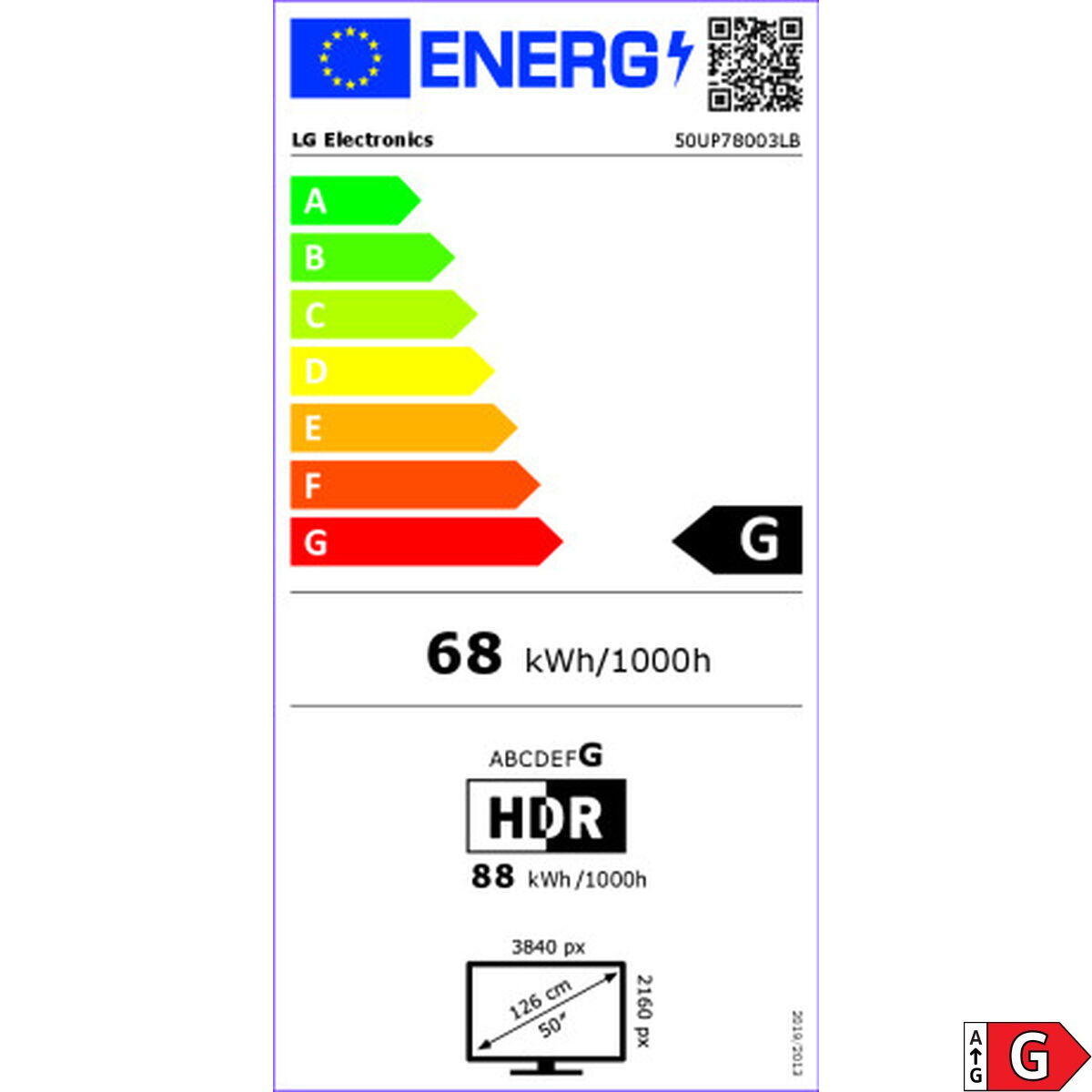 Picture of Smart TV LG 50UR78003LK.AEU 4K Ultra HD 50" LED HDR (Refurbished A)