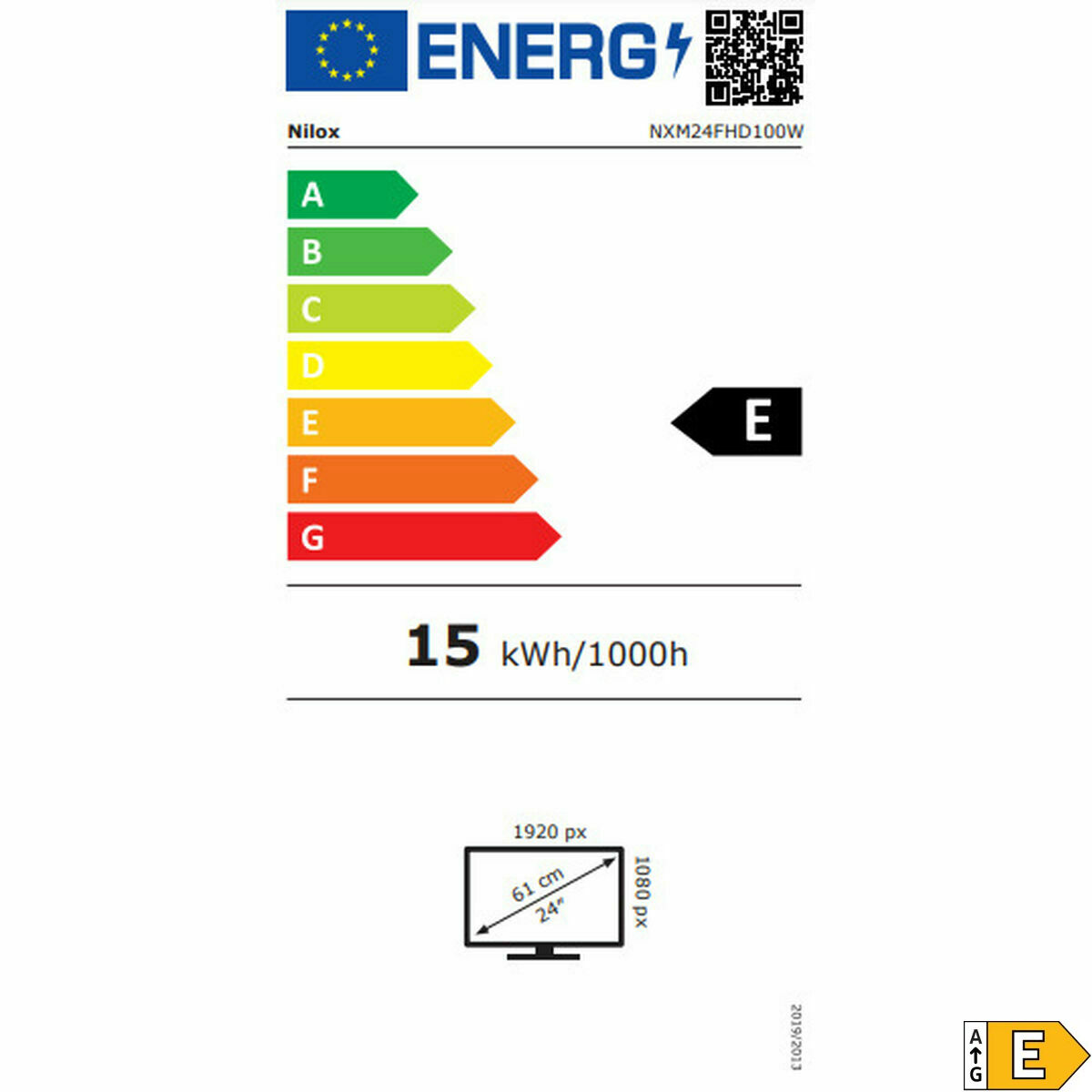 Picture of Monitor Nilox NXM24FHD100W Full HD 23,8"