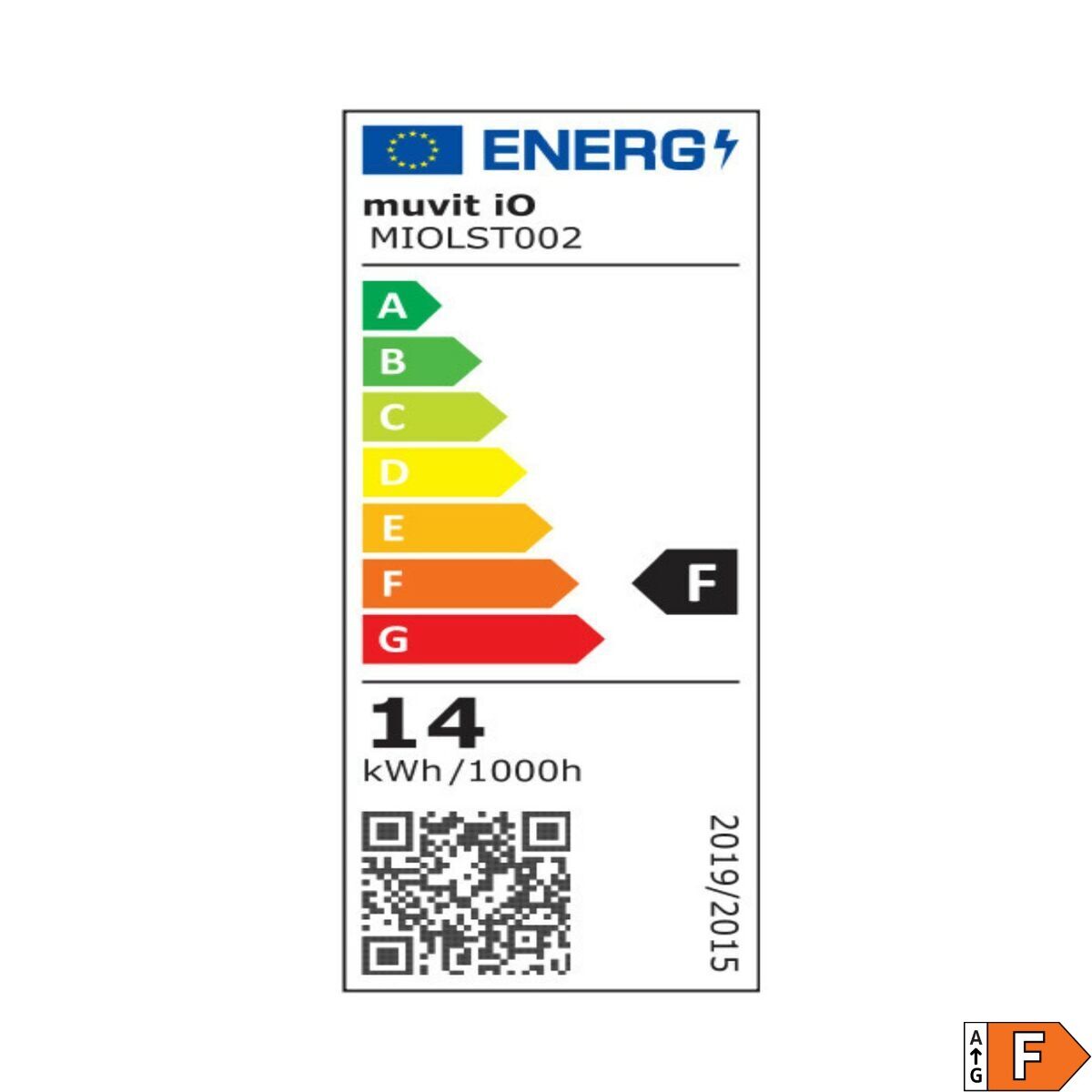 LED-strips Muvit iO Zwart Multicolour Gouden F 5 m
