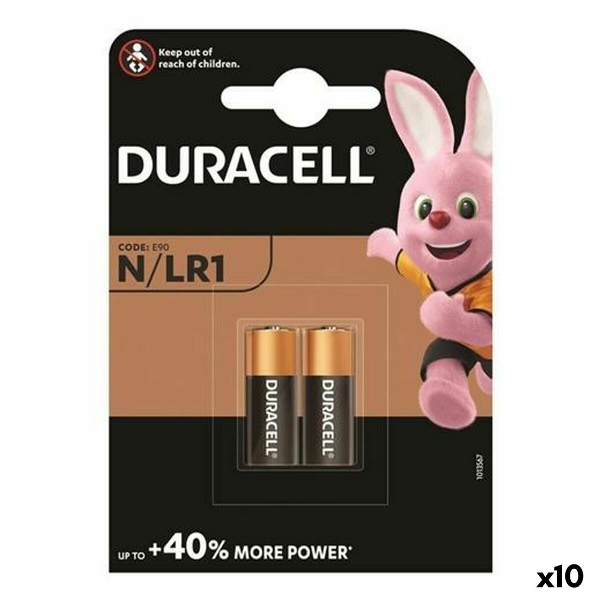 Immagine di Alkaline Batteries DURACELL LR1 2 Pieces (10 Units)