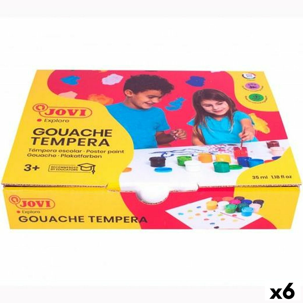 Témperas y pinturas para murales