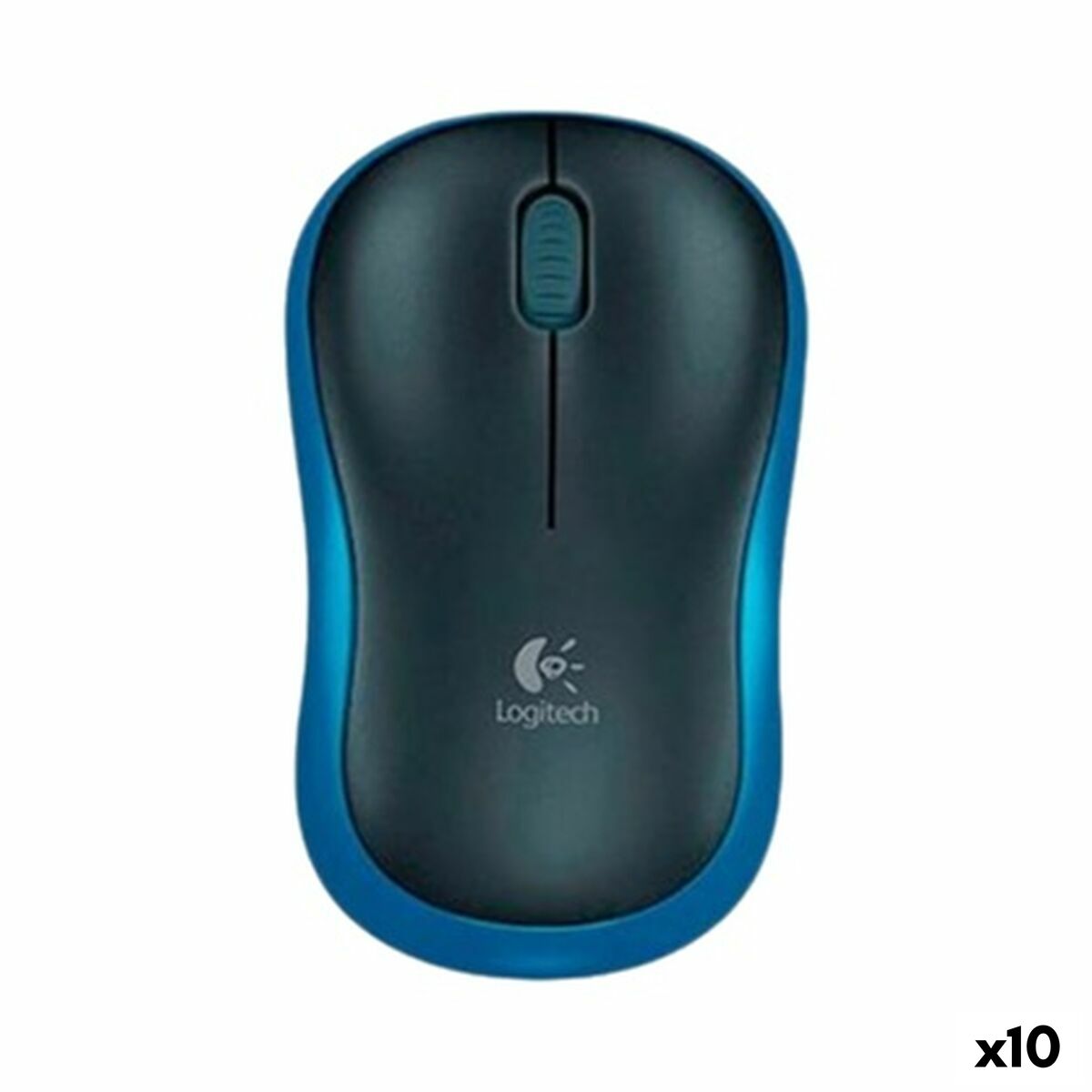 Picture of Wireless Mouse Logitech M185 Blue 1000 dpi (10 Units)
