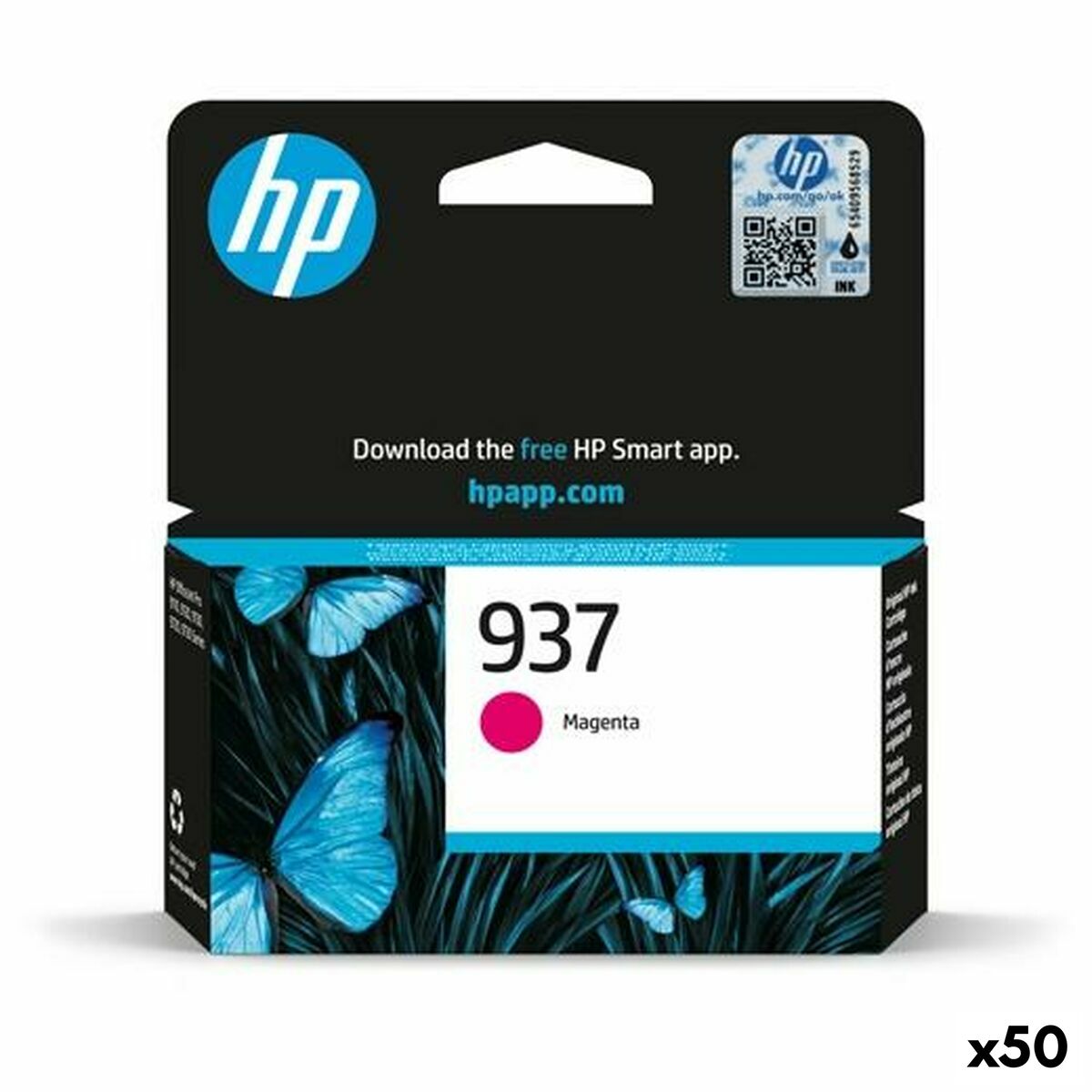 Afbeeldingen van Original Ink Cartridge HP Nº 937 Magenta (50 Units)