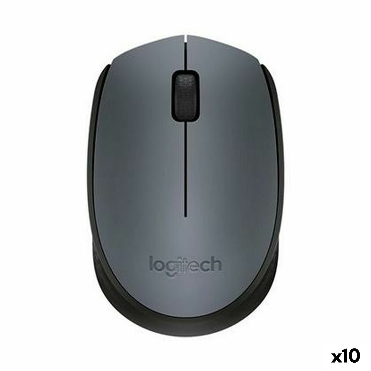 Picture of Mouse Logitech Black Grey 1000 dpi (10 Units)