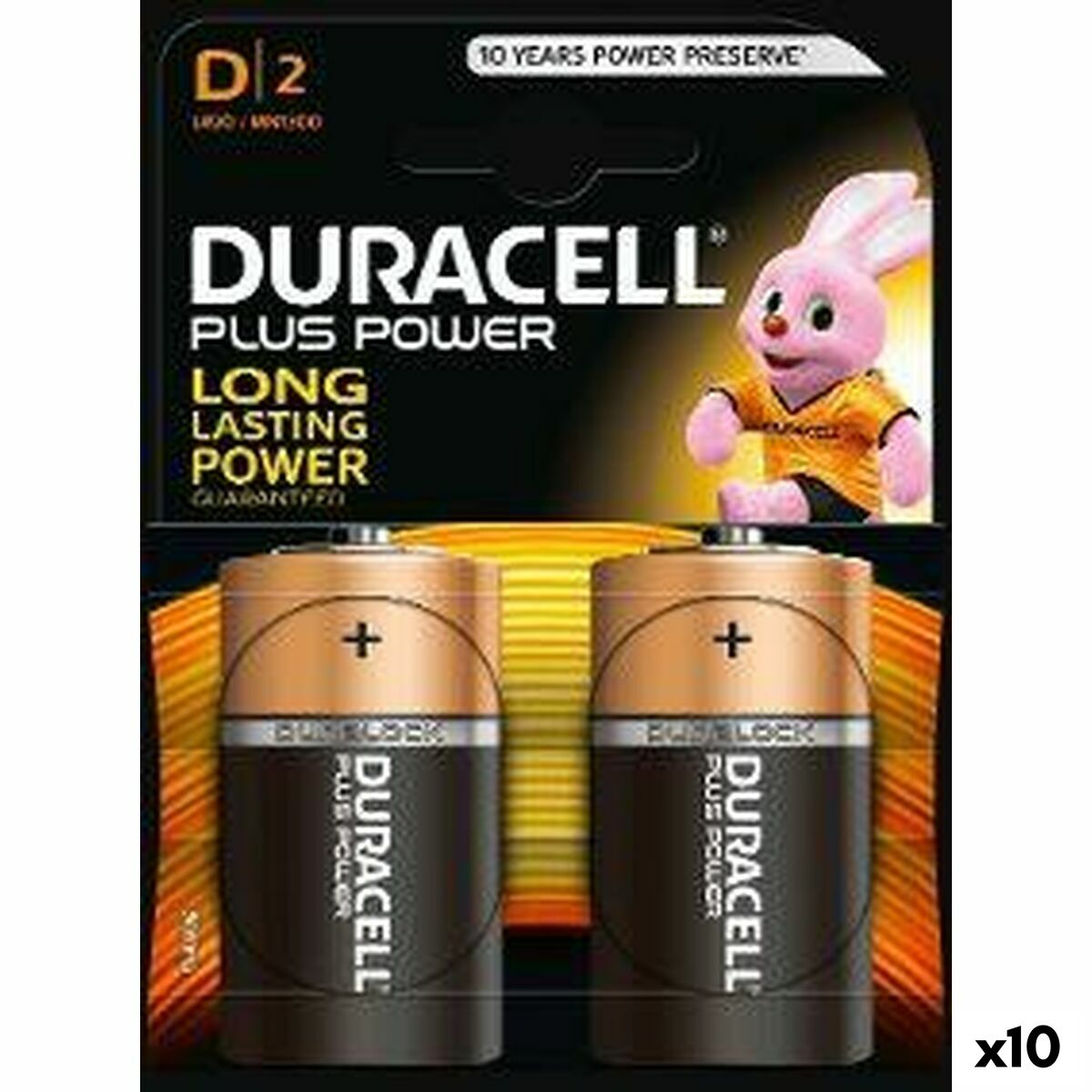 Alkaline Batteries DURACELL 1,5 V LR20 (10 Units) Picture of Alkaline Batteries DURACELL 1,5 V LR20 (10 Units)