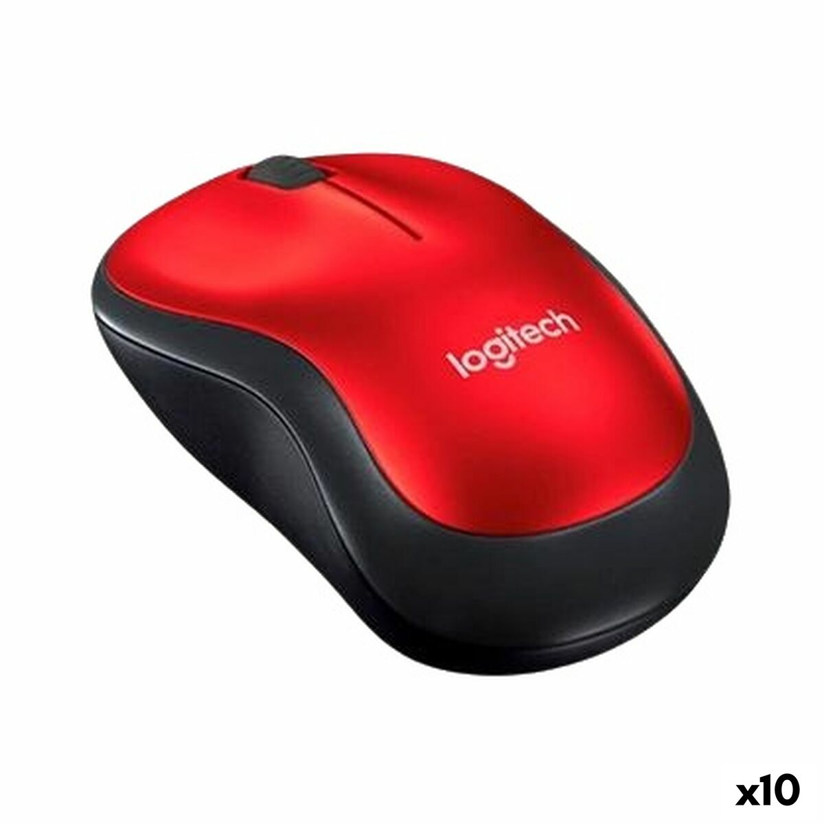 Afbeeldingen van Wireless Mouse Logitech M185 Red 1000 dpi (10 Units)