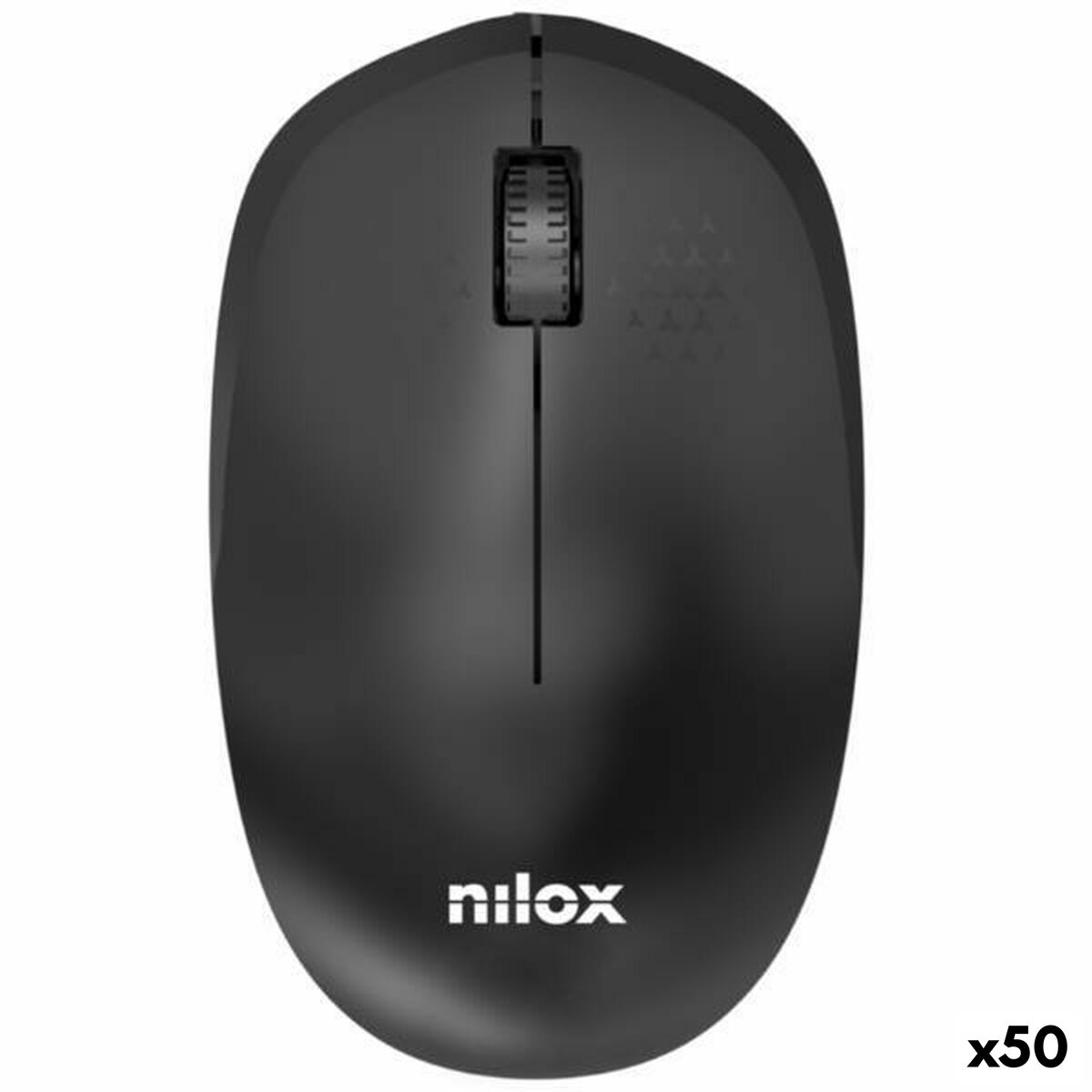 Picture of Wireless Mouse Nilox Black 1000 dpi (50 Units)