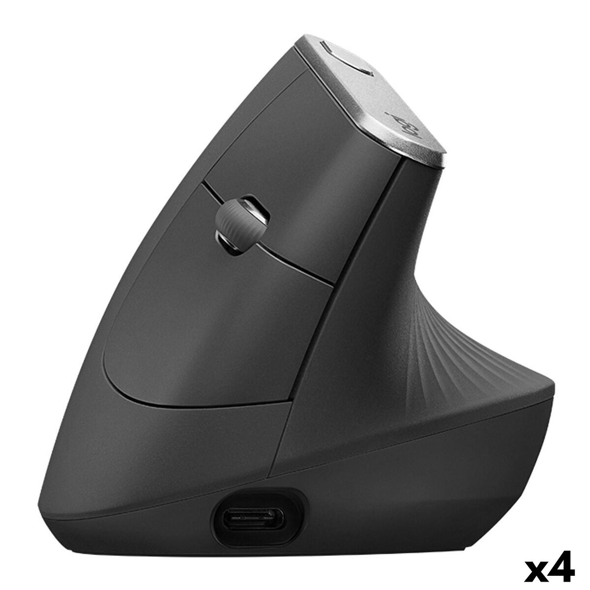 Imagen de Mouse Logitech Black 4000 dpi (4 Units)