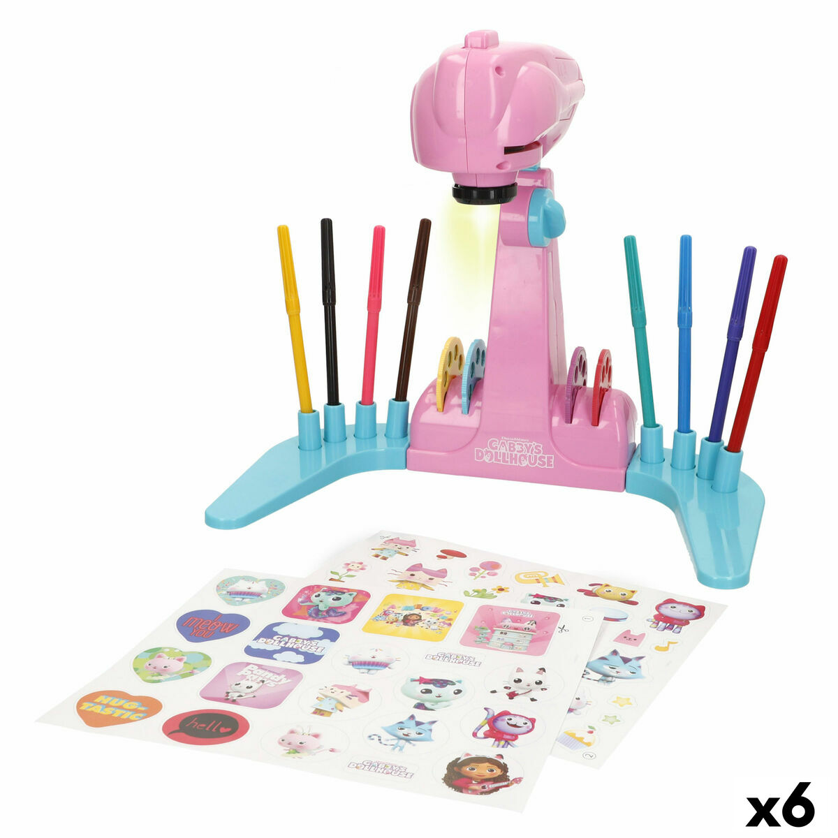 Σετ Ζωγραφικής Gabby's Dollhouse (x6)