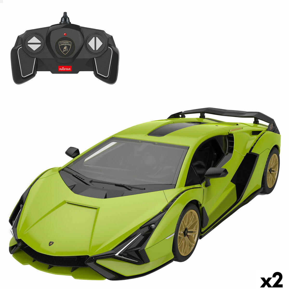 Voiture Télécommandée Lamborghini (2 Unités)