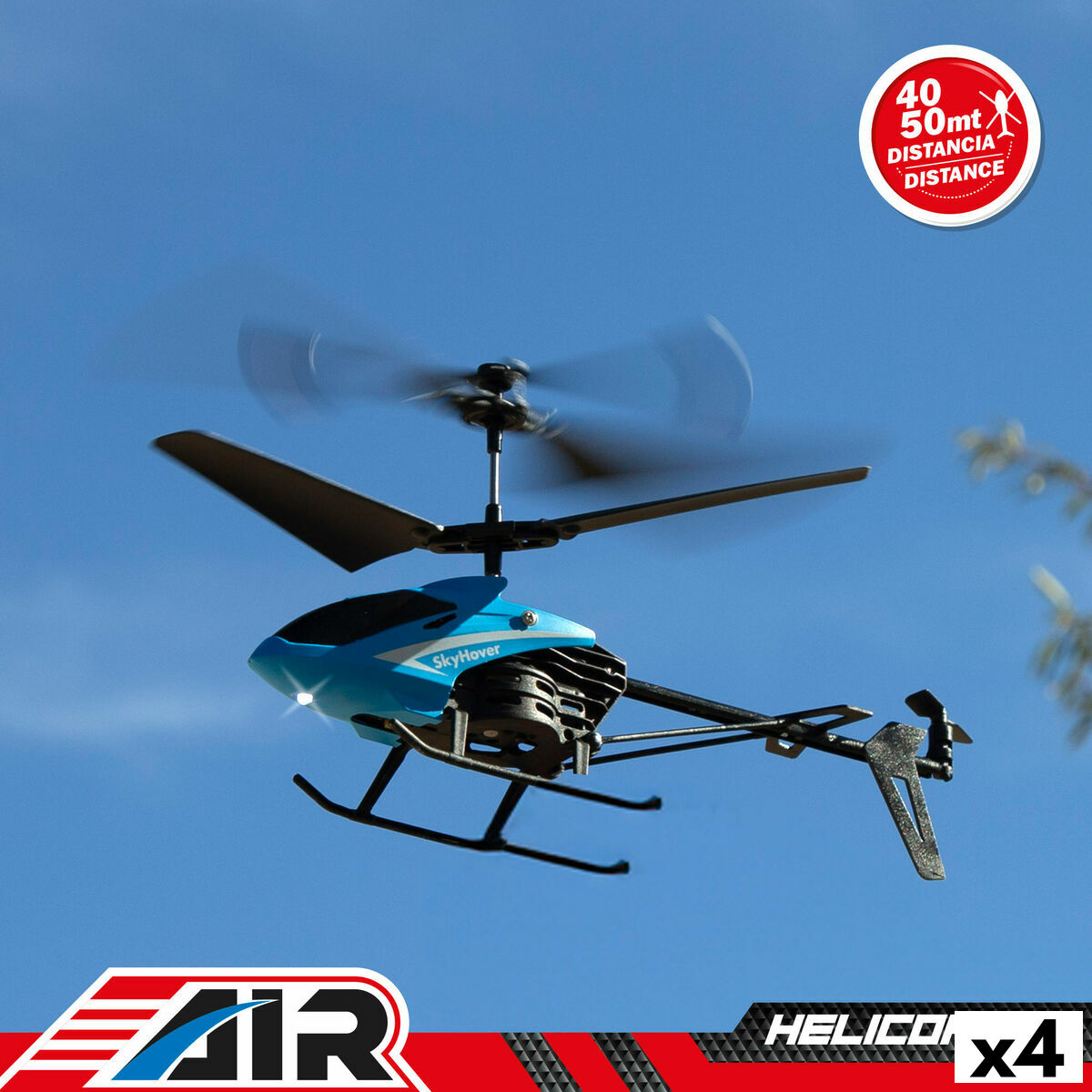 Afbeeldingen van Radio control Helicopter Colorbaby (4 Units)