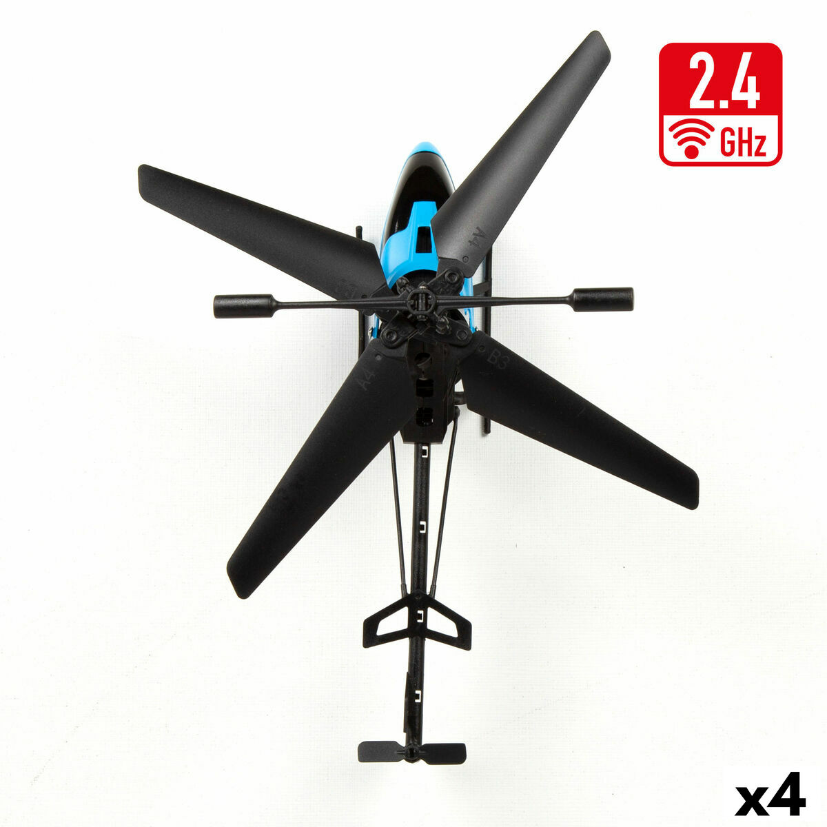 Afbeeldingen van Radio control Helicopter Colorbaby (4 Units)