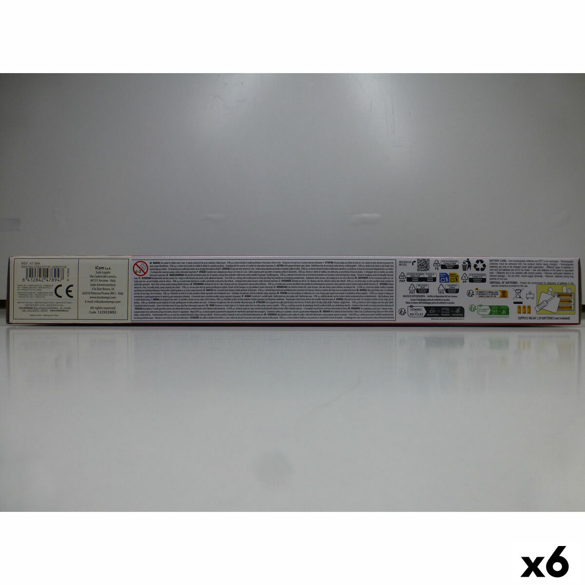 Pianino Elektroniczne Bontempi 38 x 18 x 17 cm (6 Sztuk)