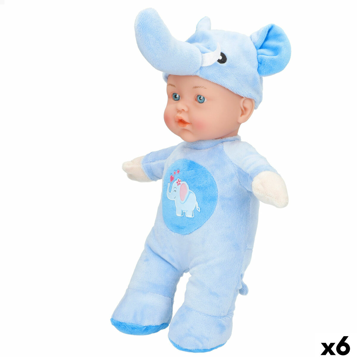 Poupée Bébé Colorbaby 21 x 32 x 9 cm 6 Unités