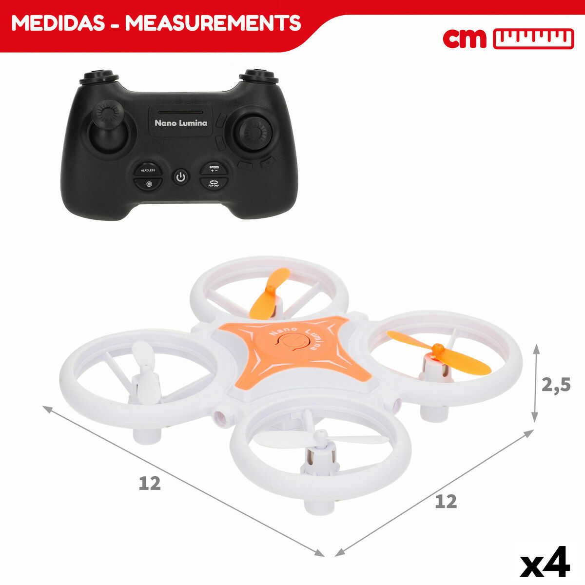 Afbeeldingen van Radio control Helicopter Colorbaby (4 Units)