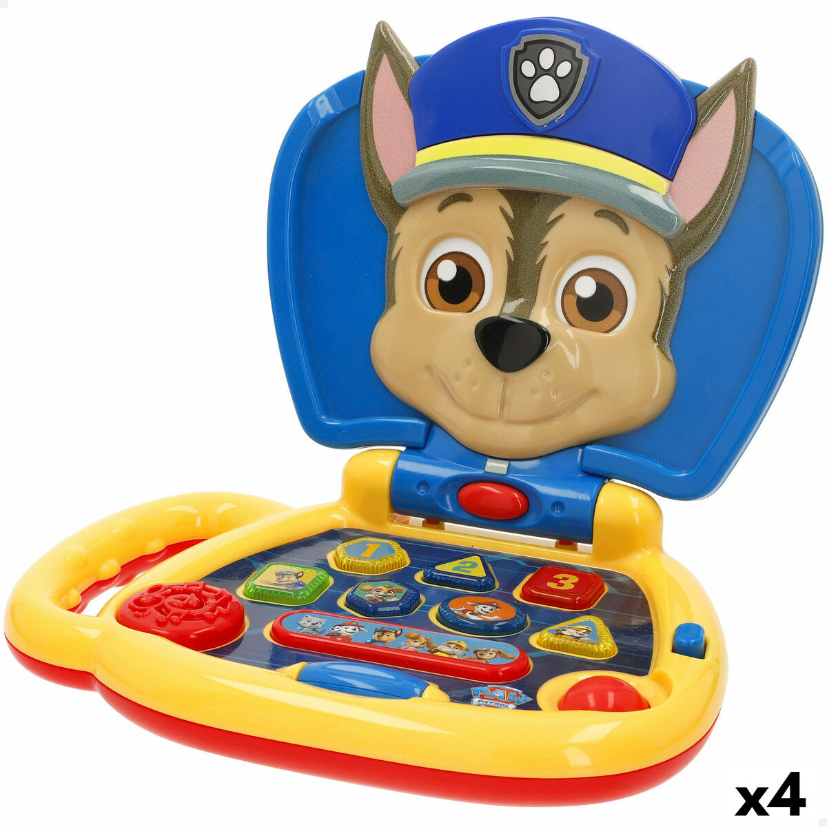 Afbeeldingen van Toy computer The Paw Patrol English 20 x 17 x 14 cm Multicolour (4 Units)