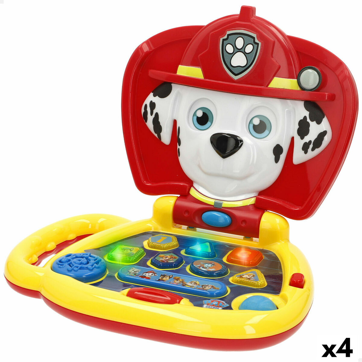 Afbeeldingen van Toy computer The Paw Patrol English 20 x 17 x 14 cm Multicolour (4 Units)