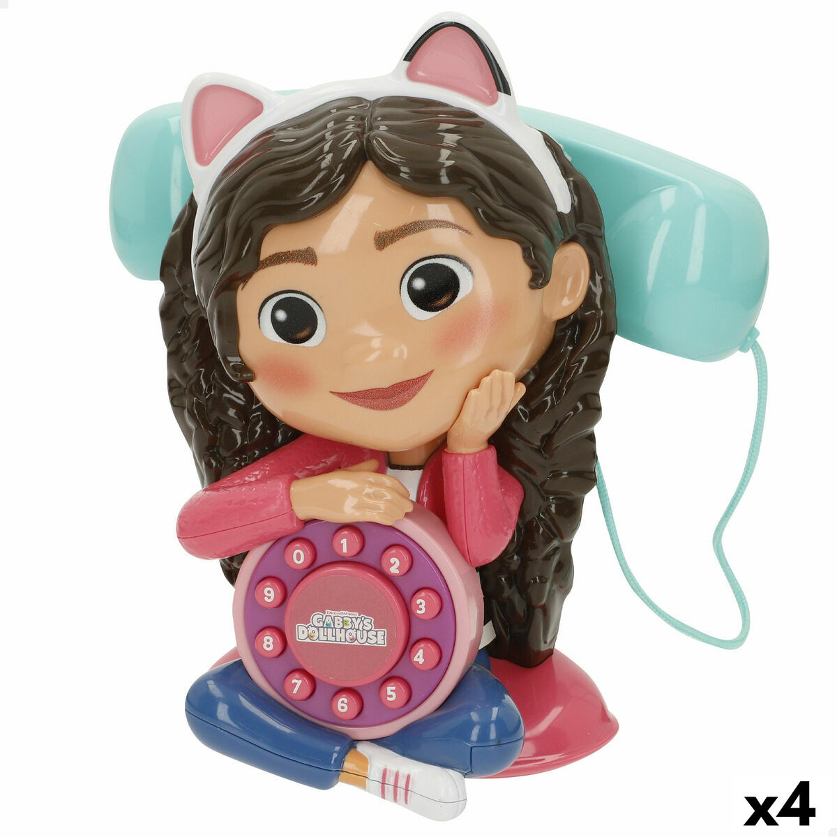 Afbeeldingen van Toy telephone Gabby's Dollhouse 16 x 18 x 10 cm (4 Units)
