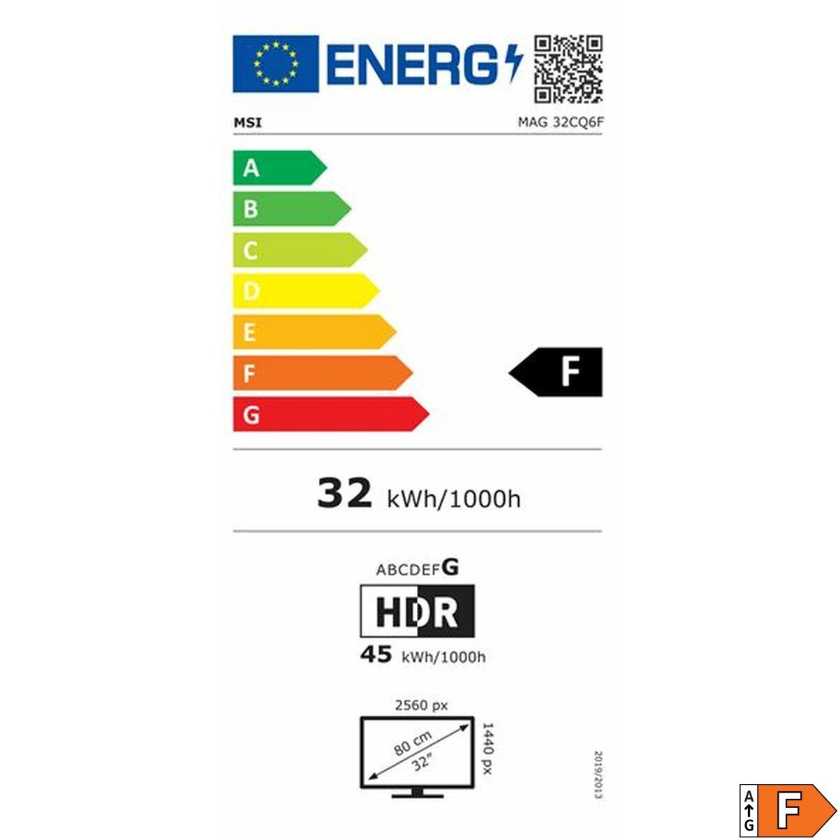 Picture of Gaming Monitor MSI MAG 32CQ6F 31,5" Wide Quad HD