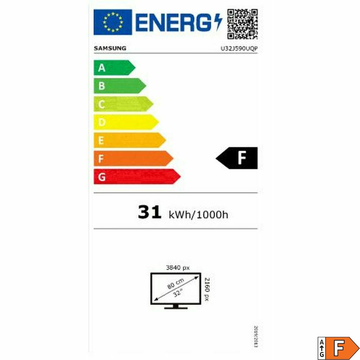 Afbeeldingen van Gaming Monitor Samsung UJ590 4K Ultra HD 32"