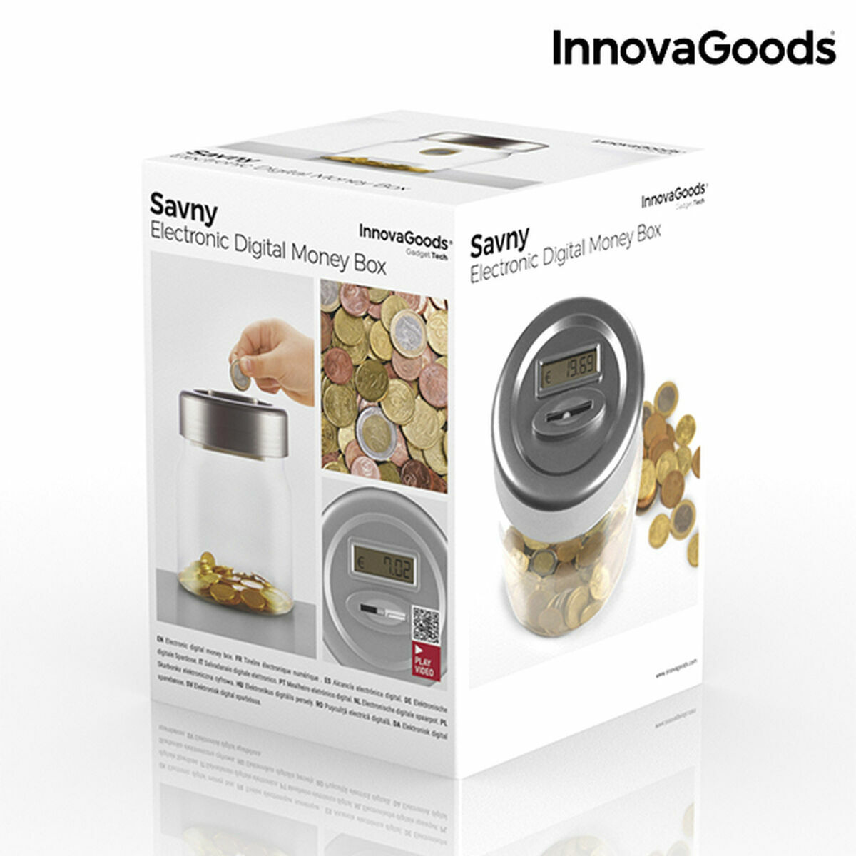 Digitale Geldkist Savny InnovaGoods IG811648 ABS Plastic (Refurbished B)