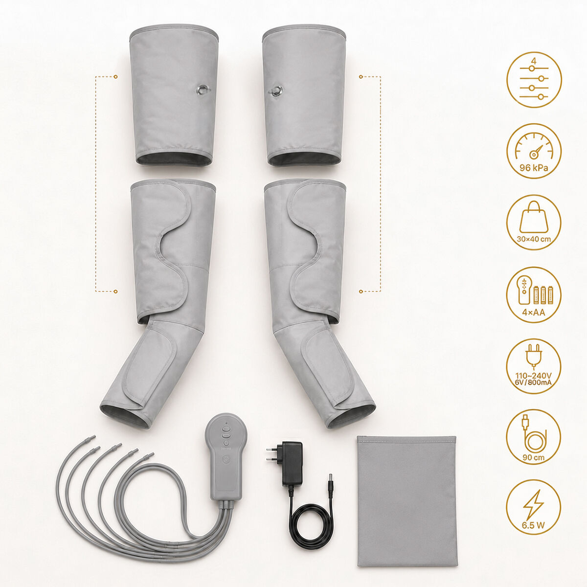 Luchtcompressie Beenmassager Maspres InnovaGoods