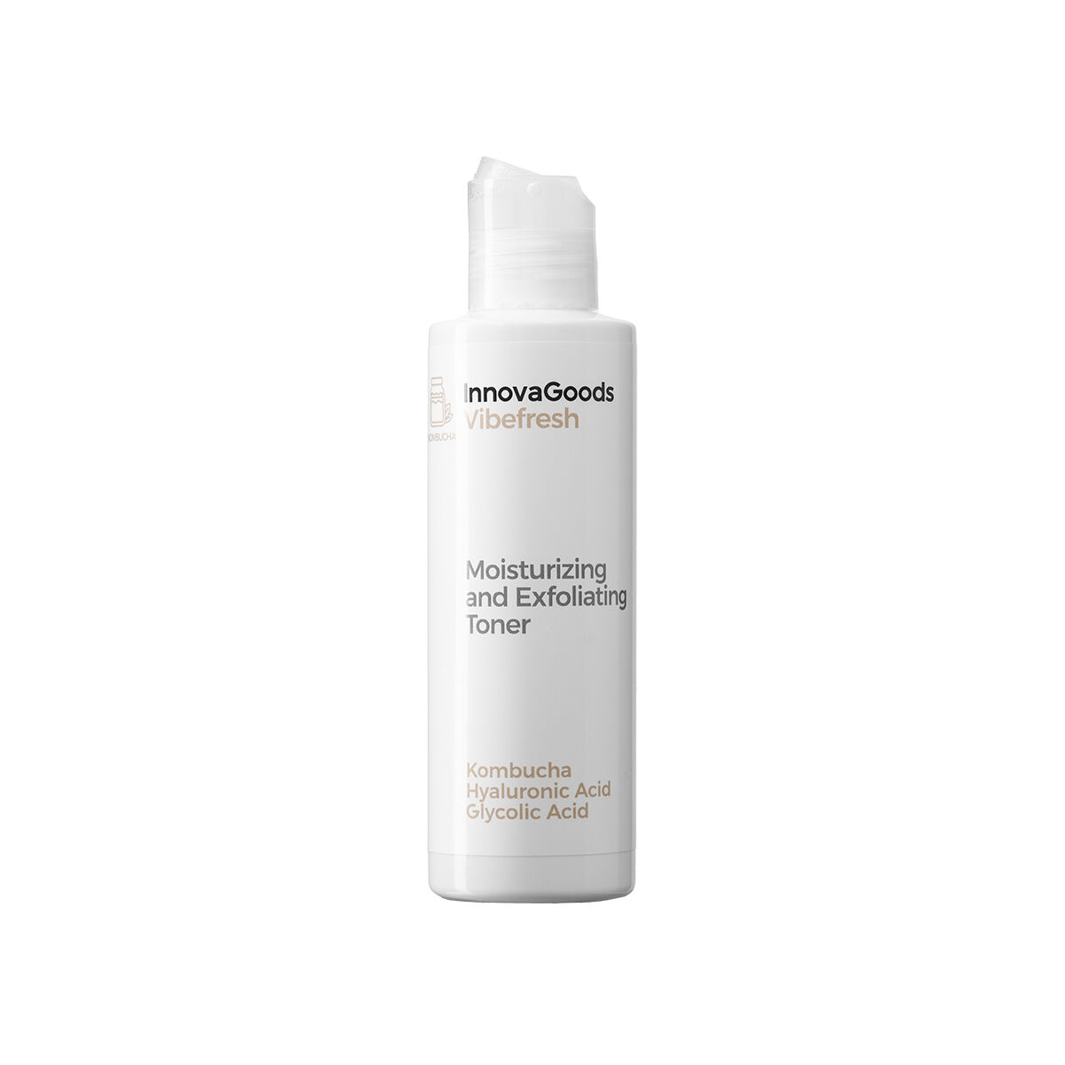 obrázok produktu Moisturizing and Exfoliating Facial Toner Kombucha Vibefresh InnovaGoods 150 ml