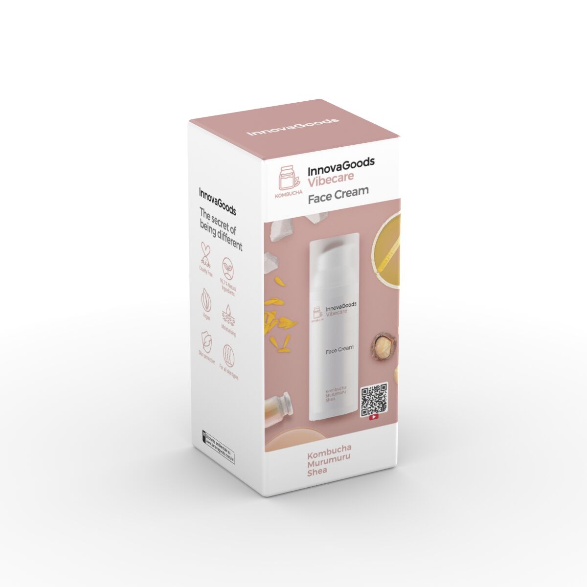 obrázok produktu Hydrating Facial Cream Kombucha Vibecare InnovaGoods 50 ml